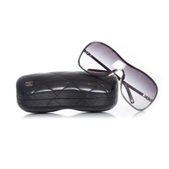 Chanel, Shield sunglasses with pearl