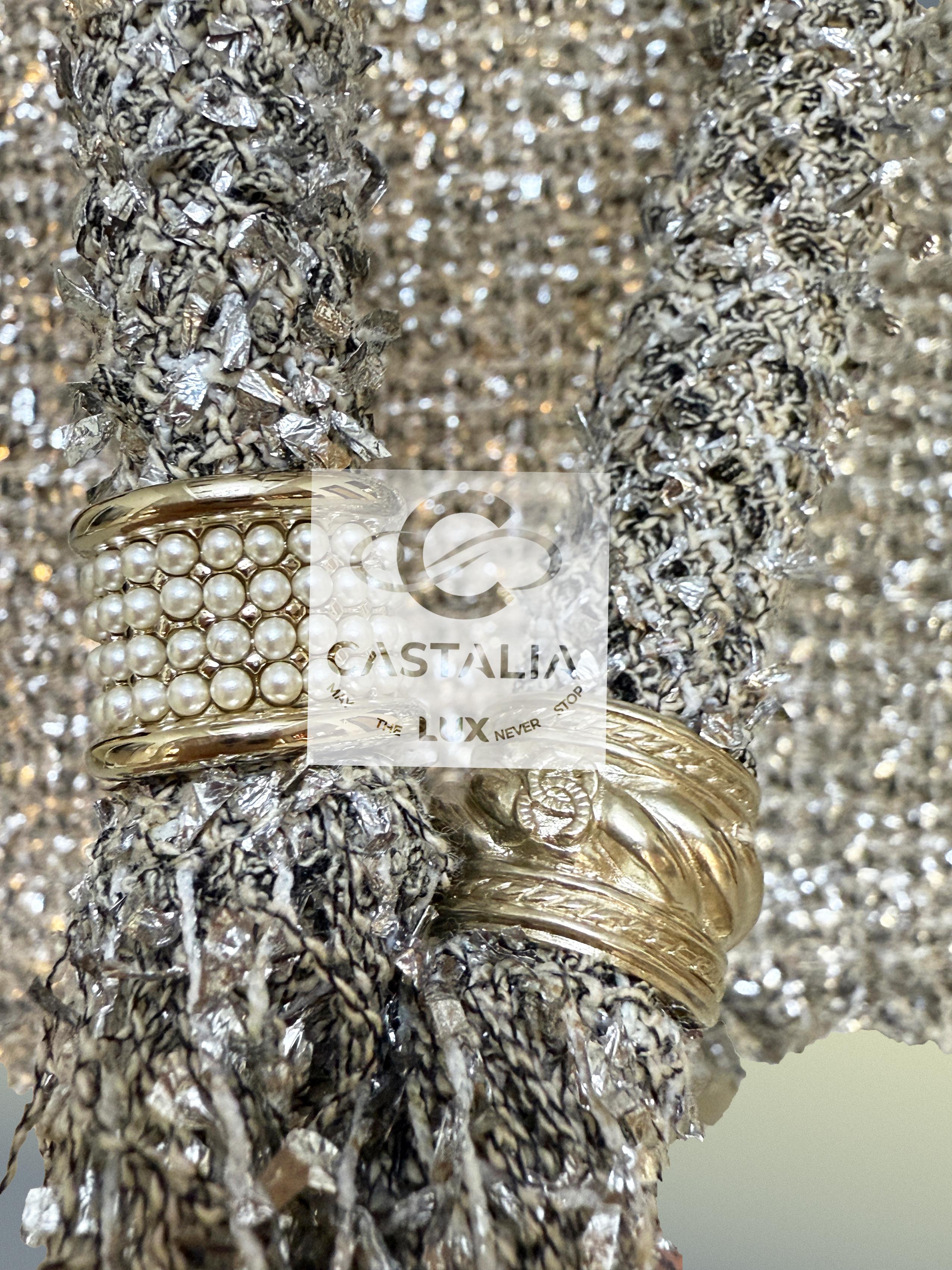 CHANEL Paris / Greece Tweed Belted Dress 36 FR For Sale 8