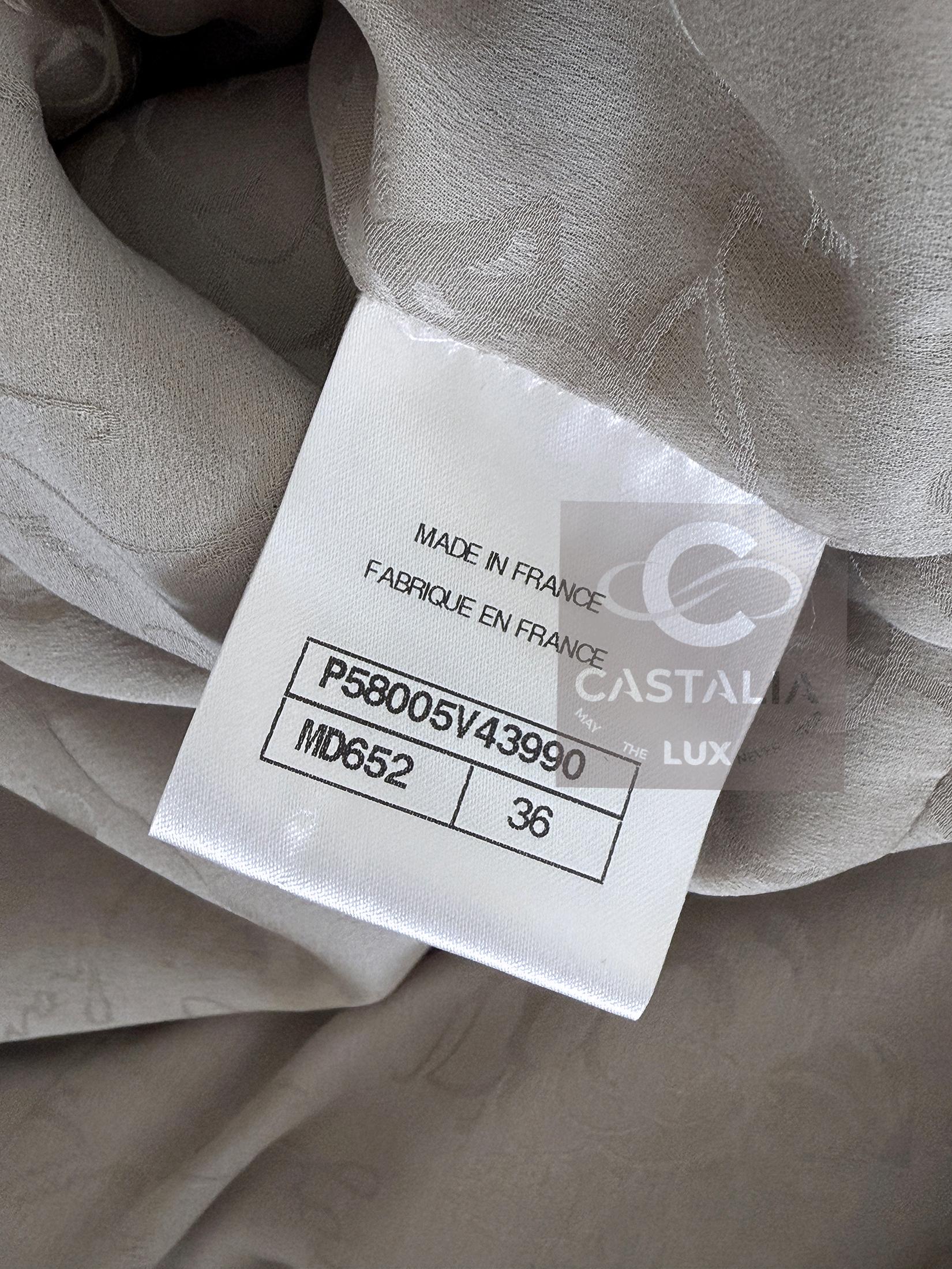 CHANEL Paris / Greece Tweed Belted Dress 36 FR For Sale 14