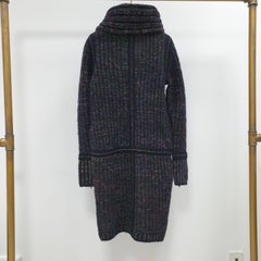 Chanel Shimmer Scarf Cardigan Sweater Jacket Coat