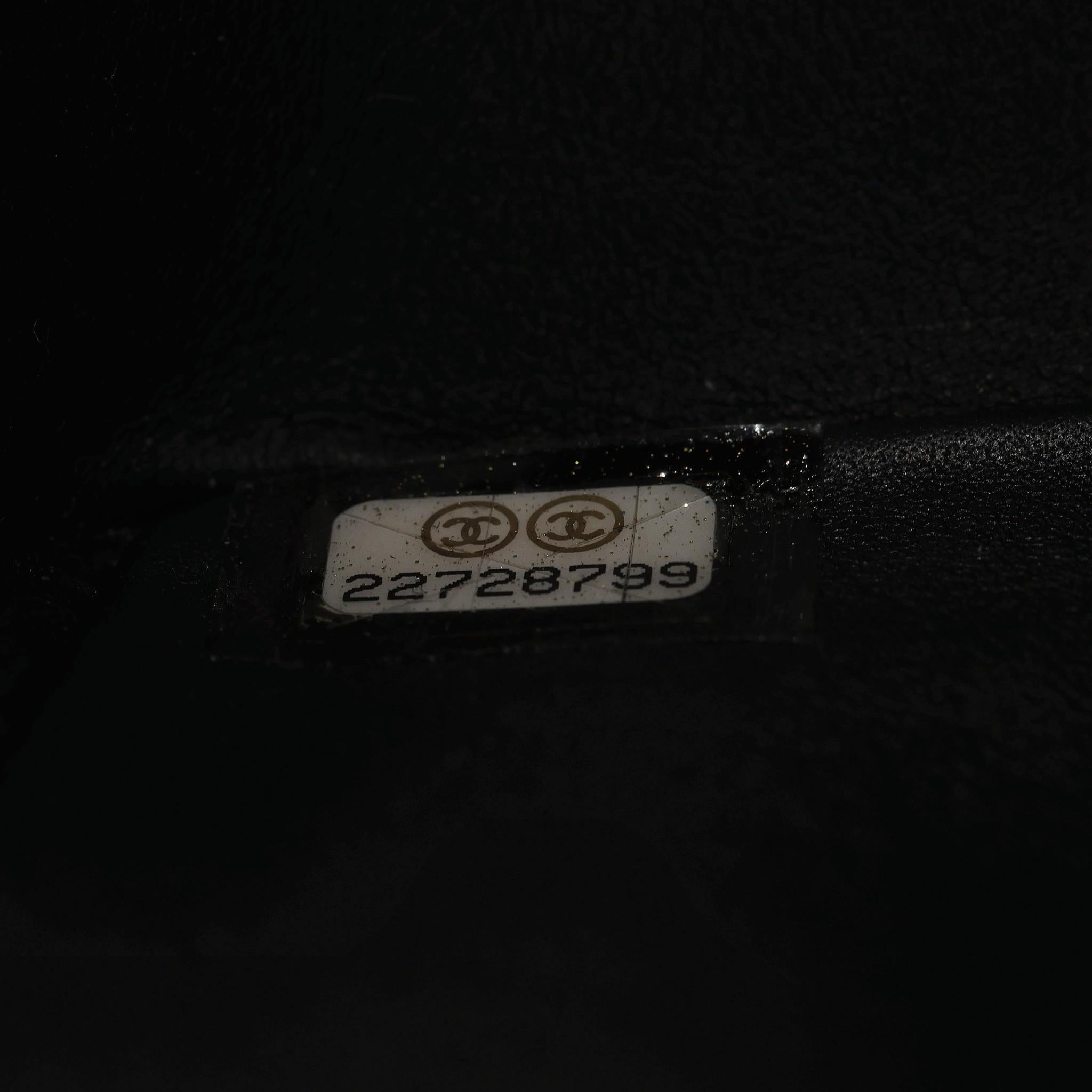Chanel Shiny Alligator Jumbo Double Flap Bag For Sale 3