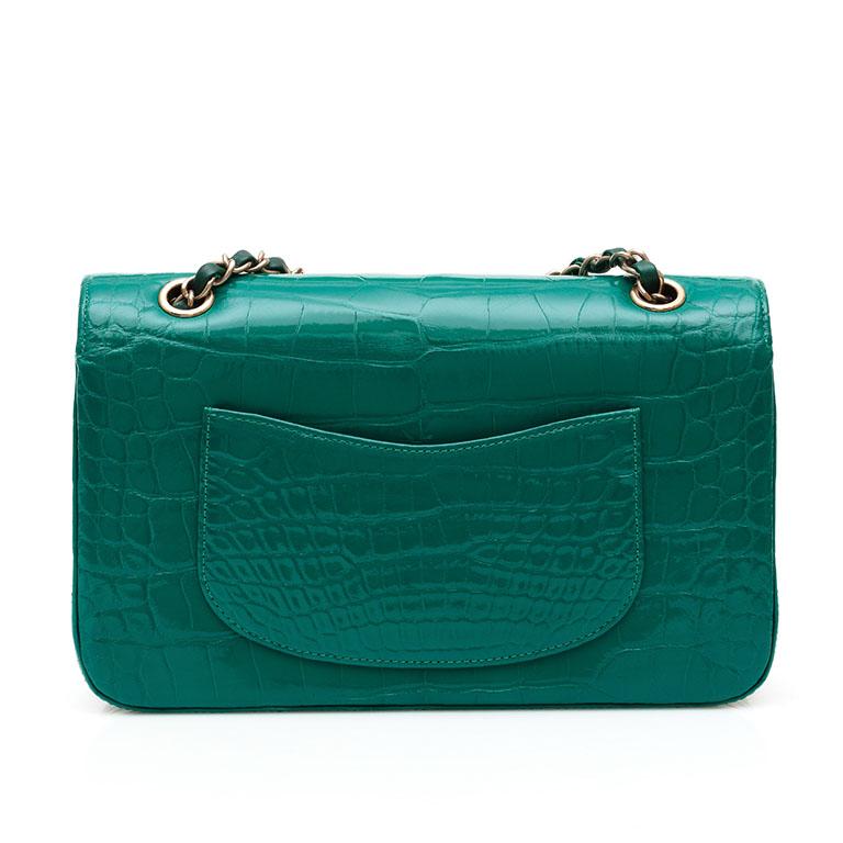 emerald green chanel bag