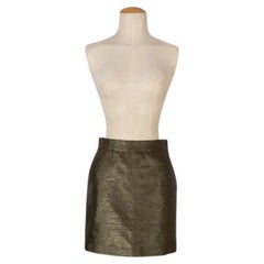 Chanel Shiny Short Skirt