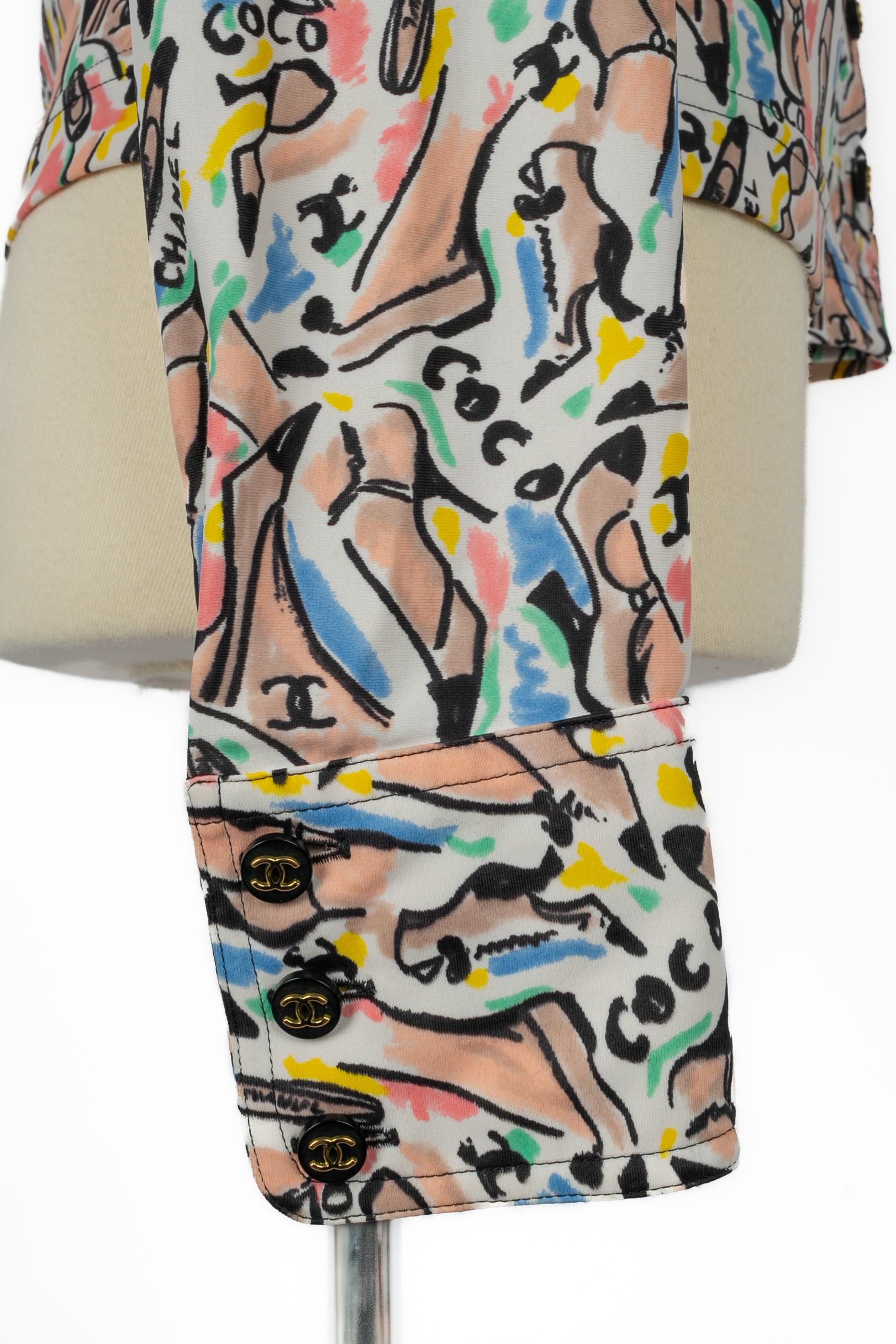 Chemise Chanel 1995 en vente 1