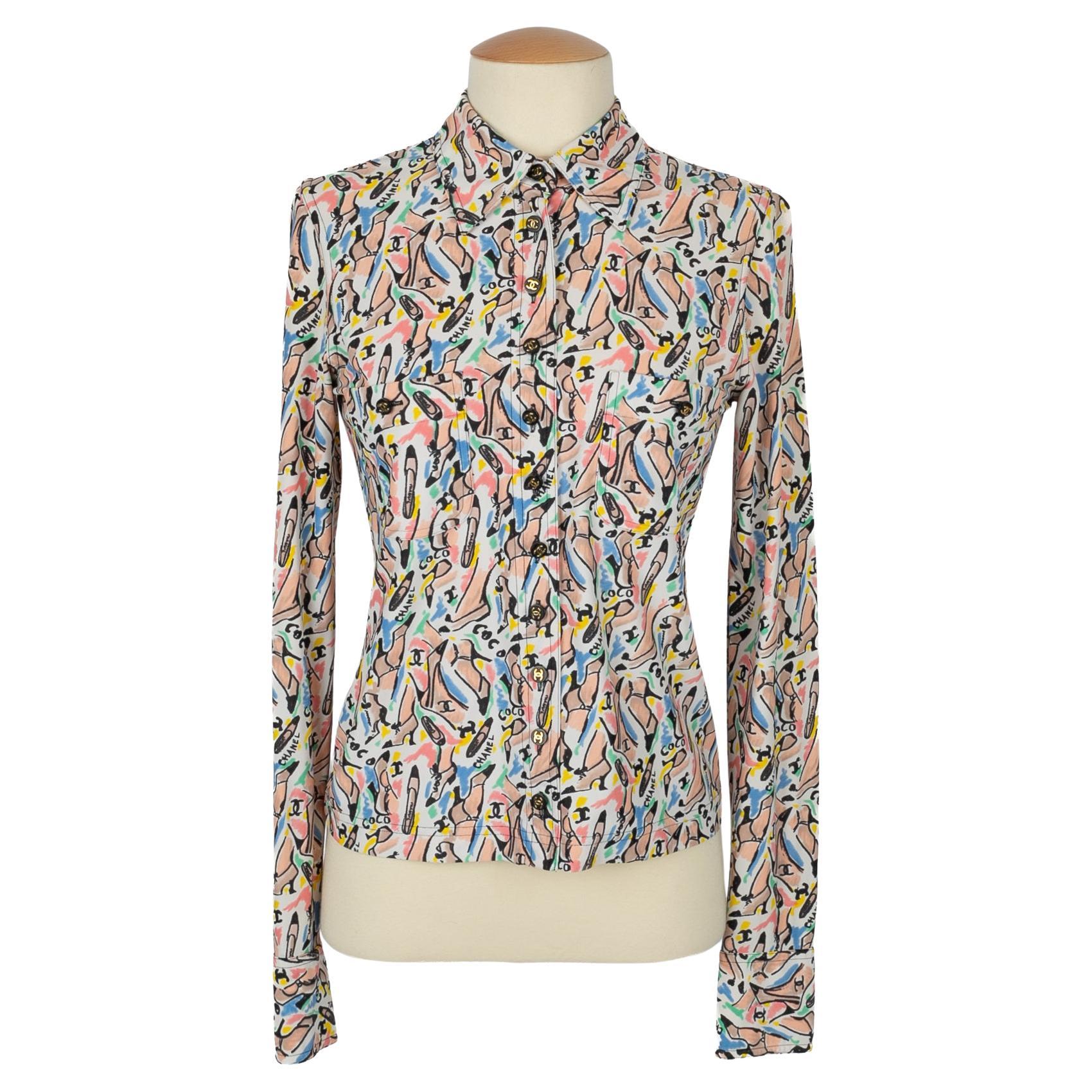 Chemise Chanel 1995 en vente