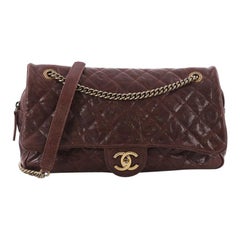 Chanel Shiva Flap Bag Quilted Caviar Large