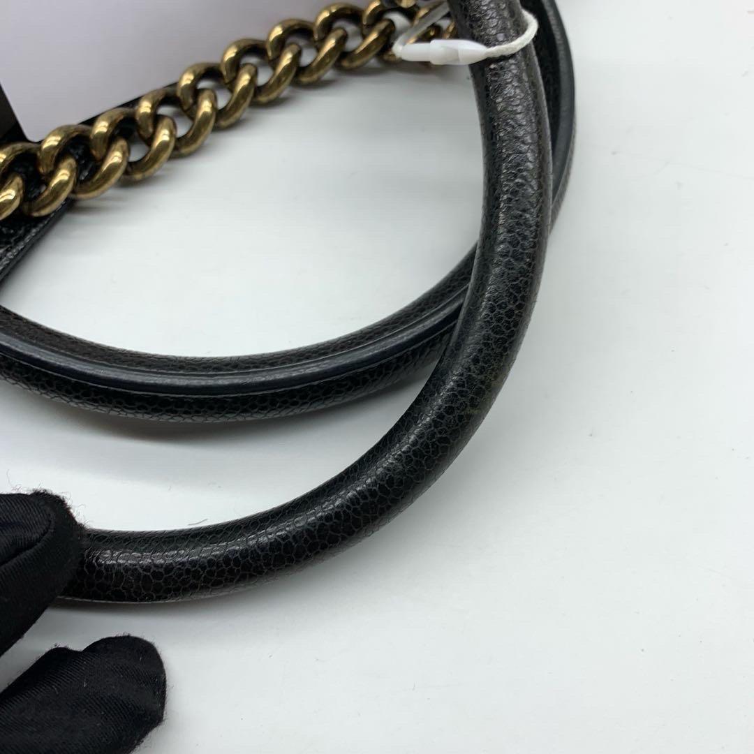 Chanel Shiva Tote Black Quilted Shiny Caviar Leather Gold Hardware For Sale 6