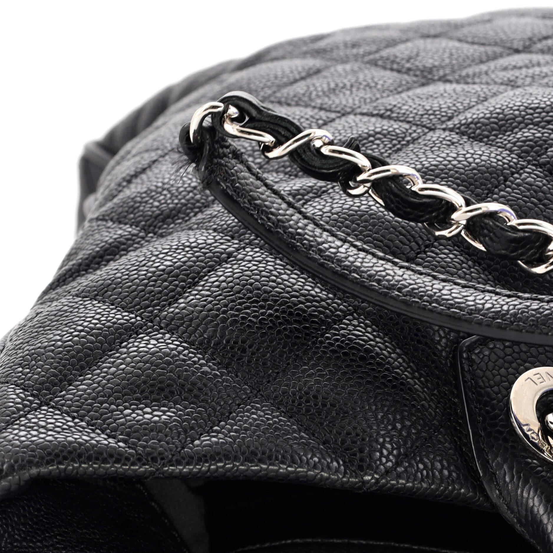 Chanel Shiva Tote Quilted Caviar Large 4