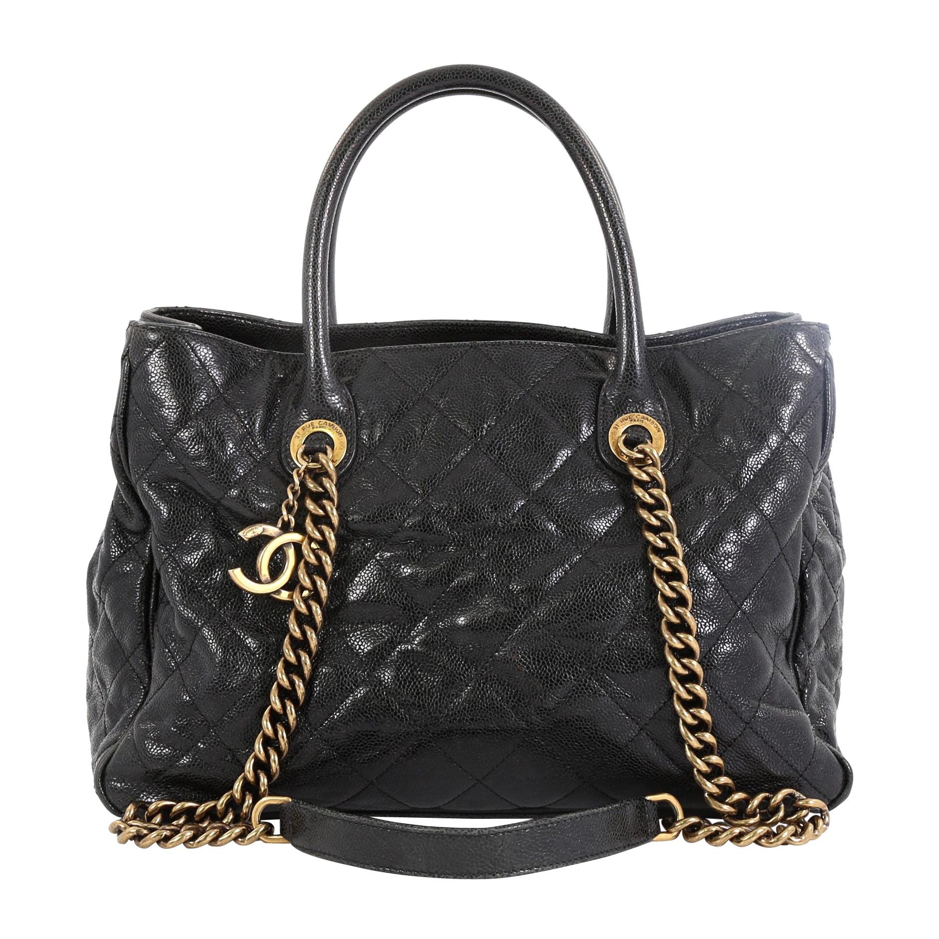 Chanel Small Shiva Tote - Black Totes, Handbags - CHA536338