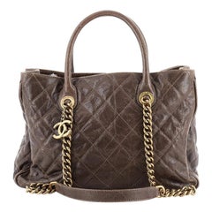 Chanel Shiva Tote gesteppt glasiert Kaviar Medium