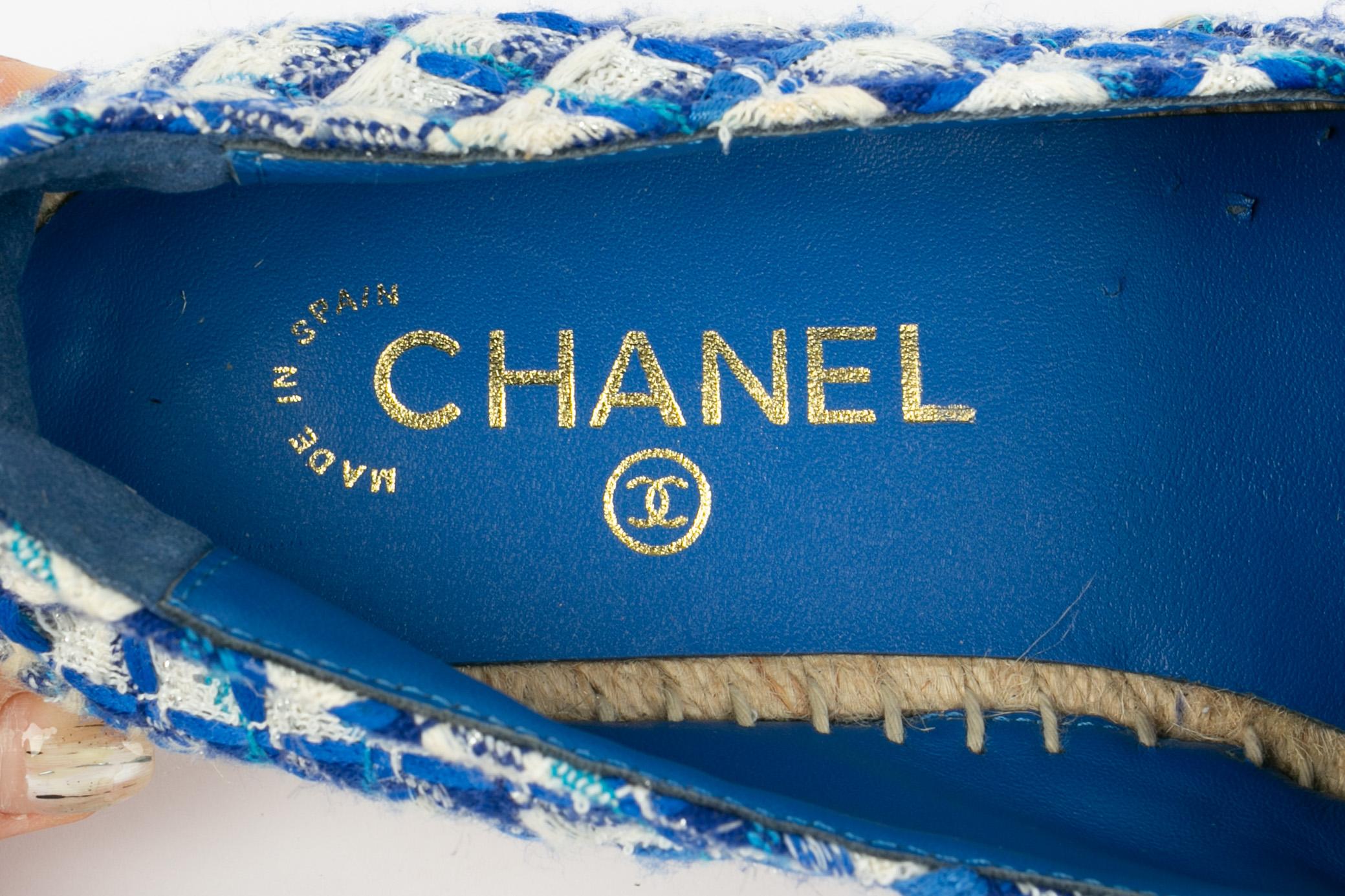 Chanel shoes espadrille-like For Sale 4