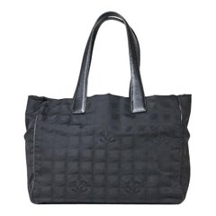 Chanel Shopper Vintage CC Medium Nylon Nero