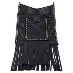 Chanel Shopping Bag Fringe Crossbody 2022 Cruise