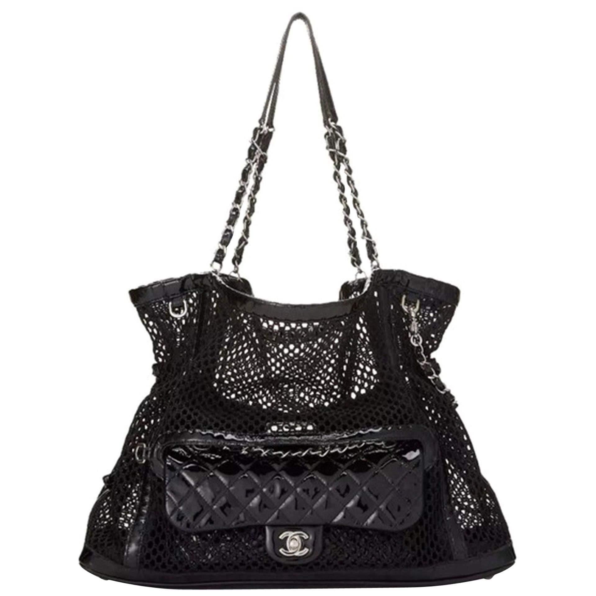 Chanel Mesh Tote Bag - 10 For Sale on 1stDibs