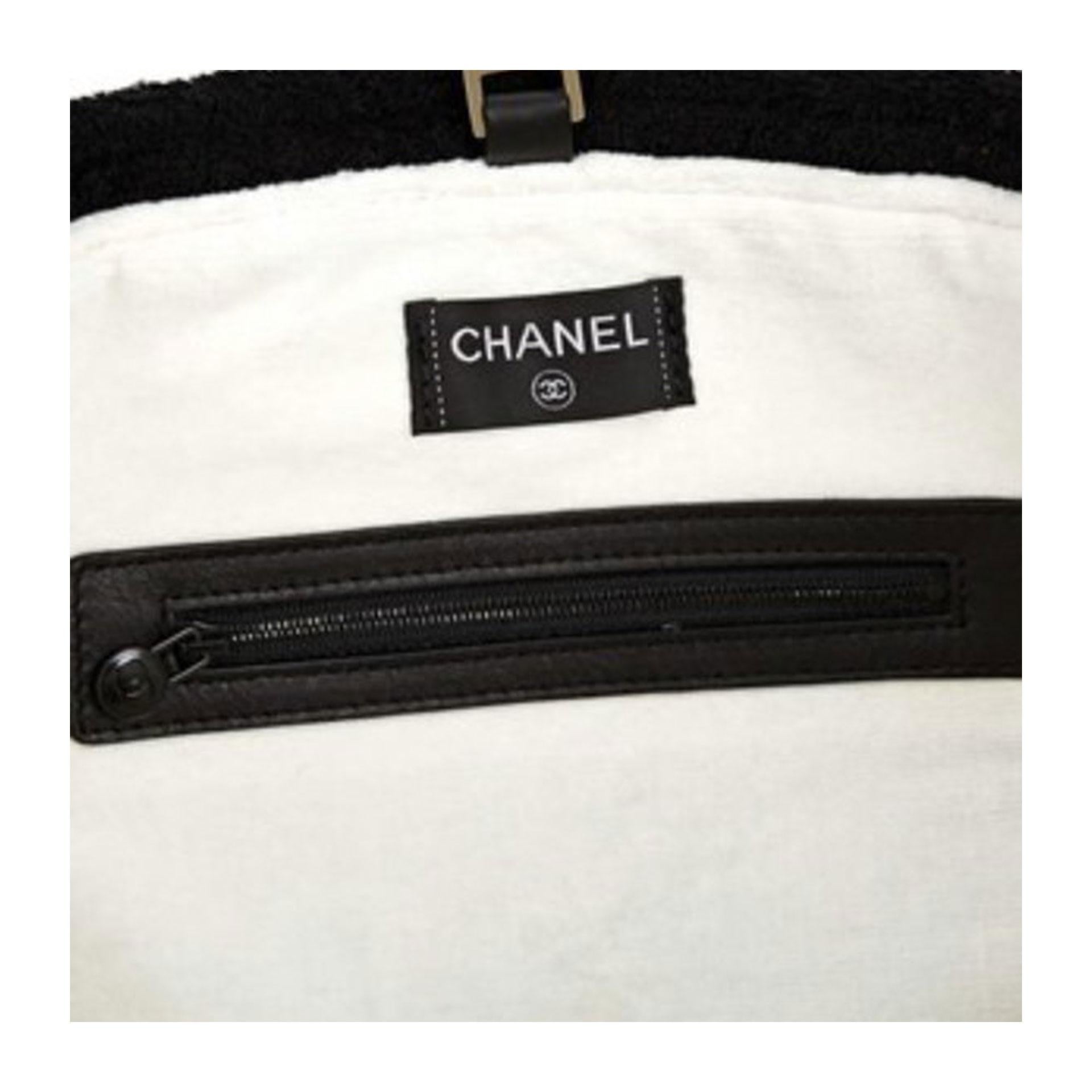 chanel beach tote