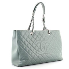 Chanel Shopping Tote Quilted Caviar X