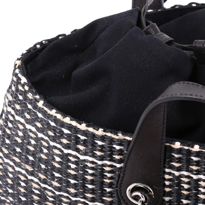 Chanel Shopping Tote Woven Straw Large 2