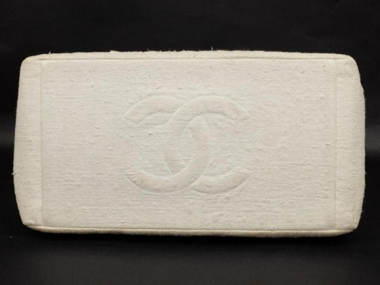 Chanel Shopping ( Ultra Rare ) Quilted Linen Gst Chain 213824
