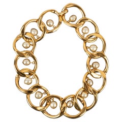 Chanel short necklace 1990s