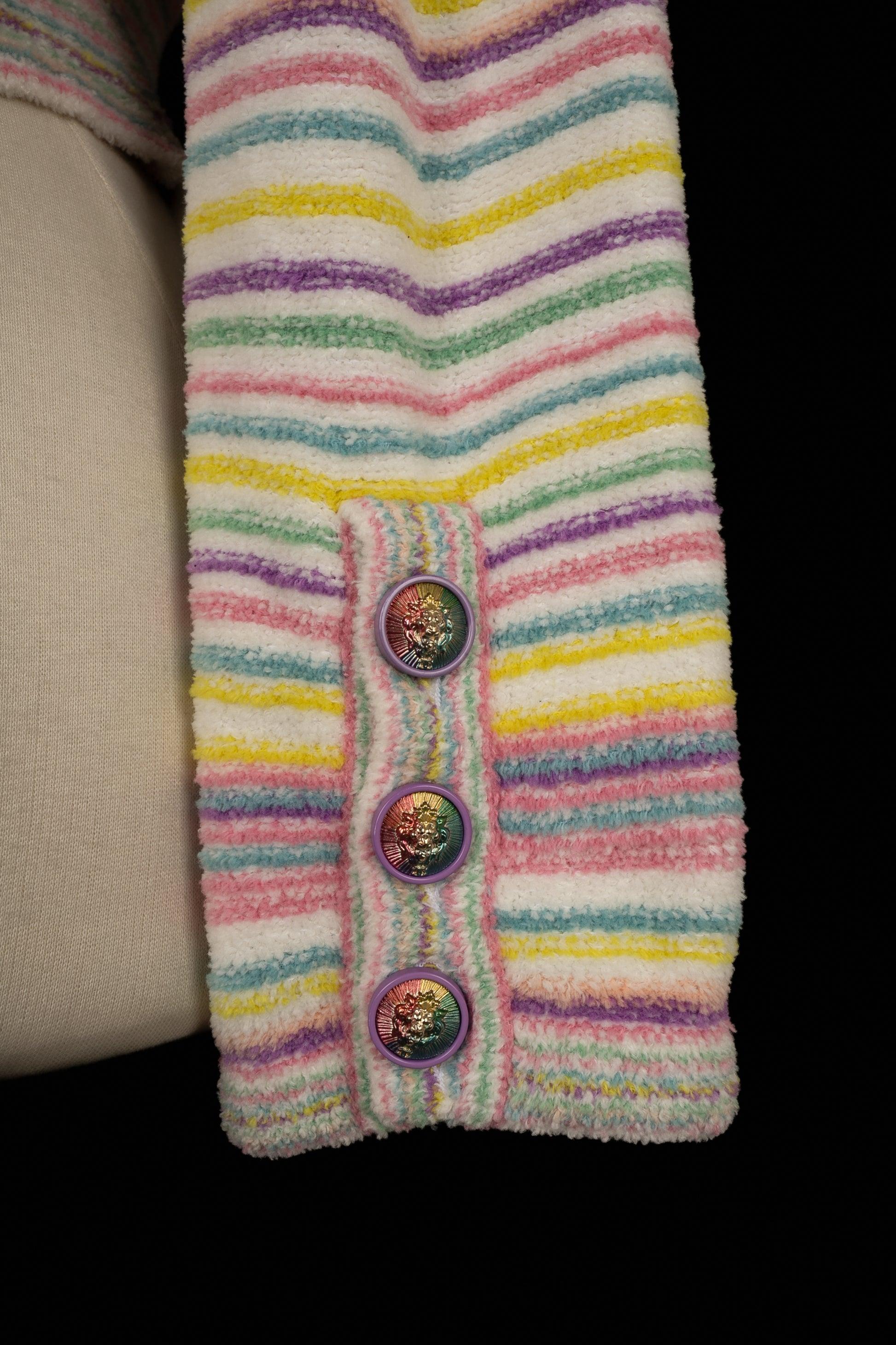 Chanel Short Terry Cloth Cardigan, circa 2020 1