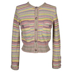 Chanel Short Terry Cloth Cardigan, circa 2020