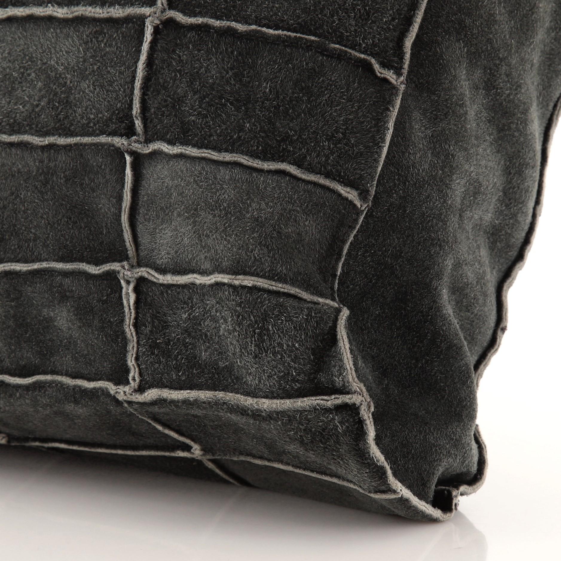 Chanel Umhängetasche aus Wildleder mit Patchwork Medium 3