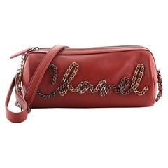 Chanel Signature Bowlingtasche aus Kalbsleder