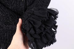 Chanel silk cardigan