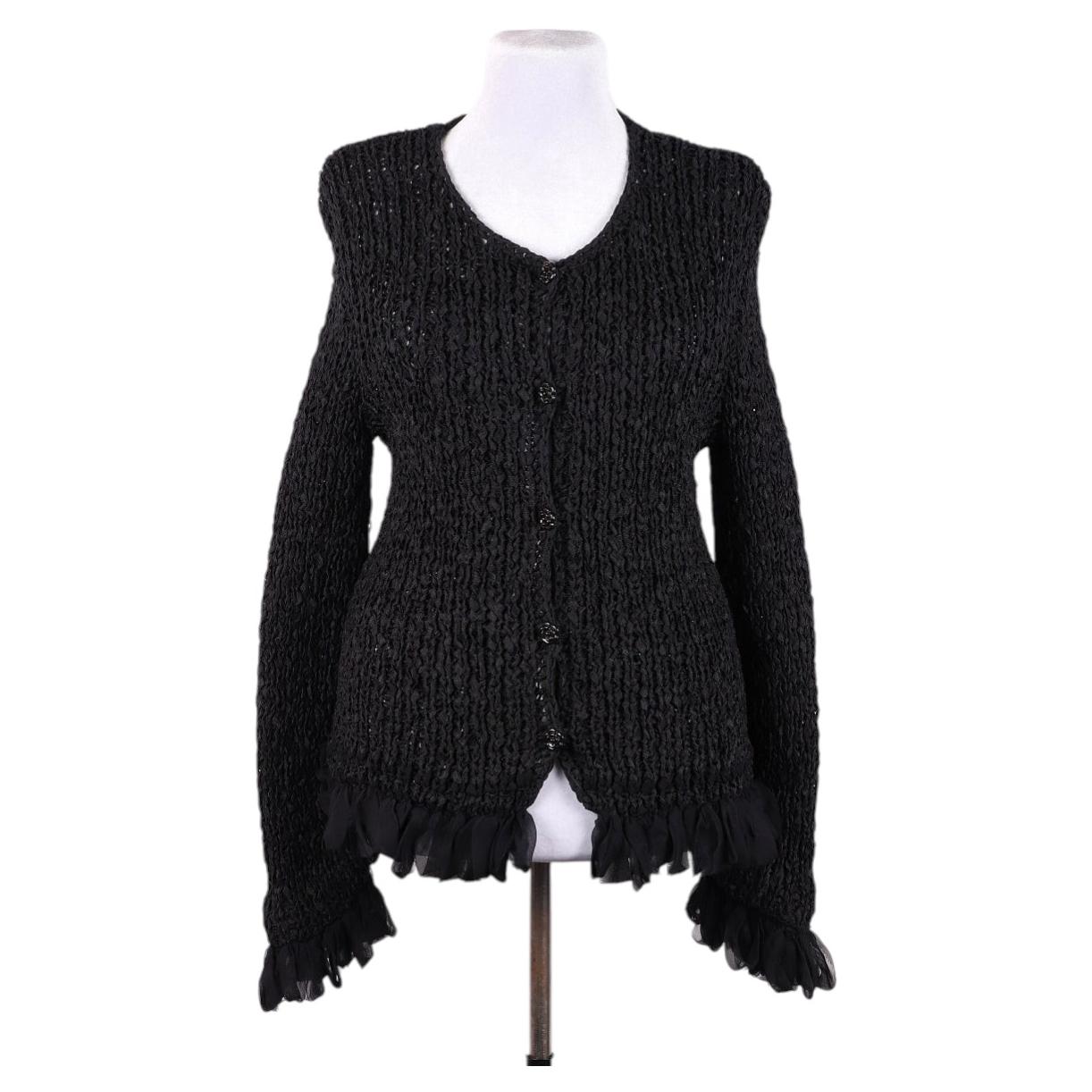 Cardigan en soie Chanel