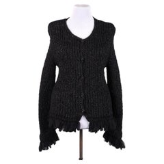 Chanel silk cardigan