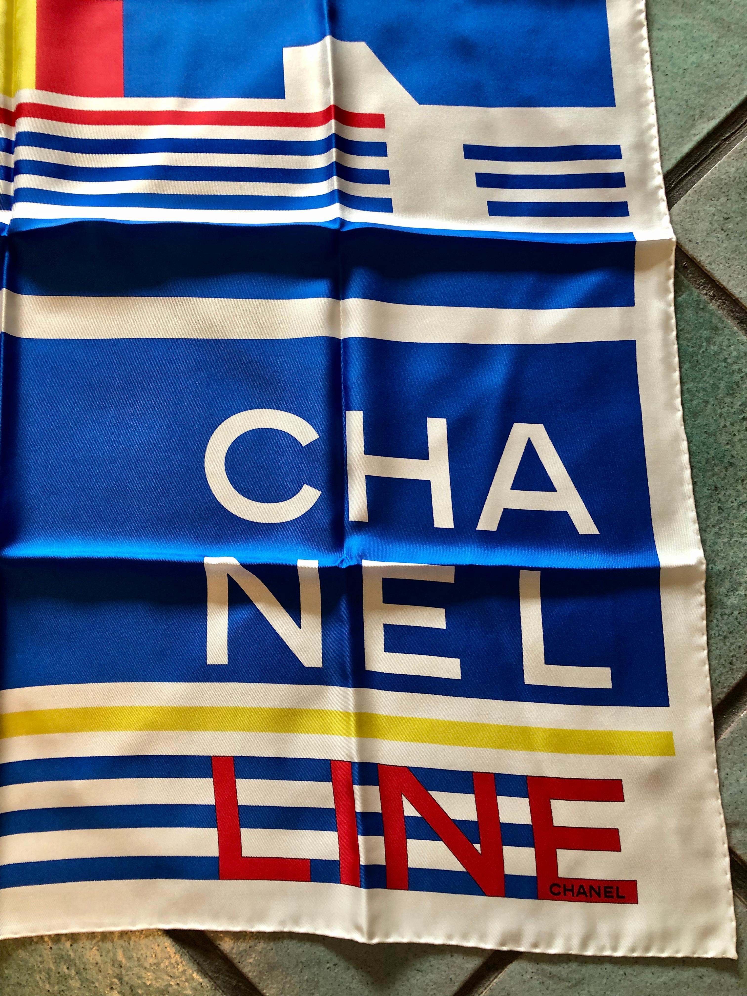 Chanel silk carrè. Print Cruise 2019. New without tag and box, never worn.
Measure: 90 x 90 cm approximately.