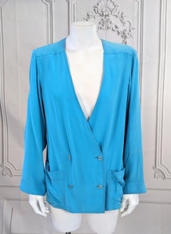 Chanel Silk Crepe Blouse