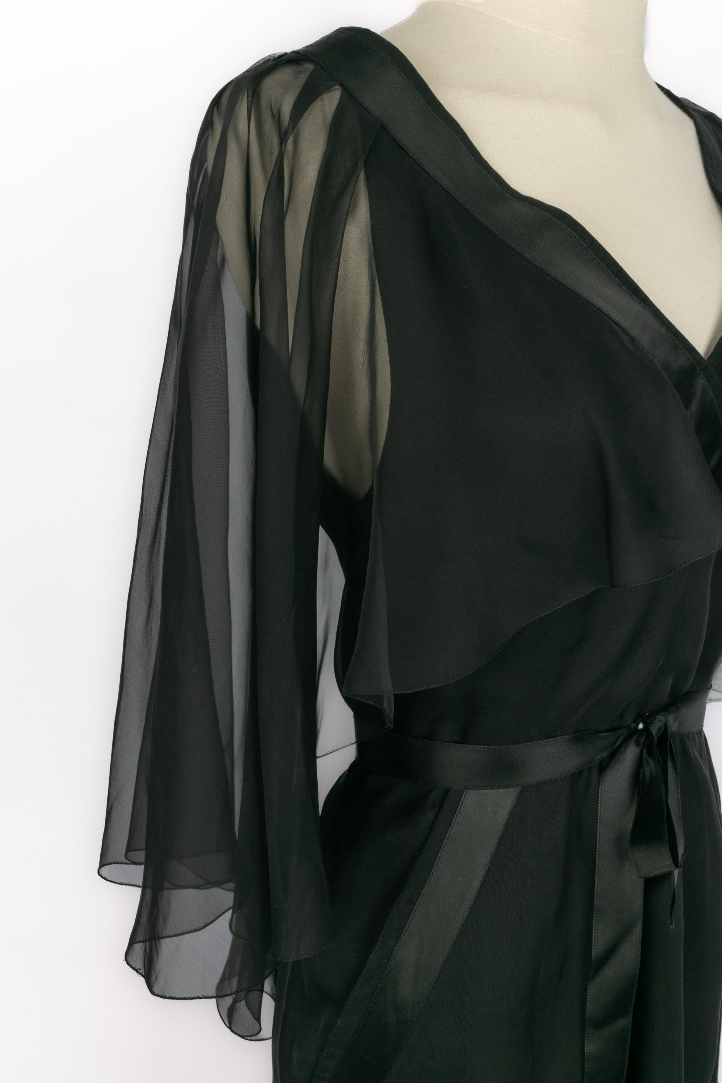 Abito in seta Chanel anni '90 in vendita 6