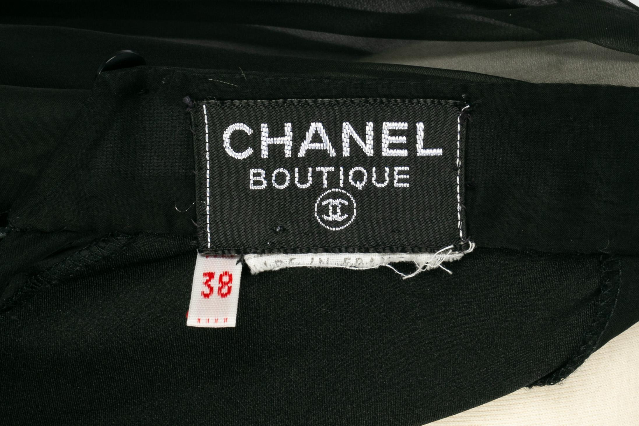 Abito in seta Chanel anni '90 in vendita 8
