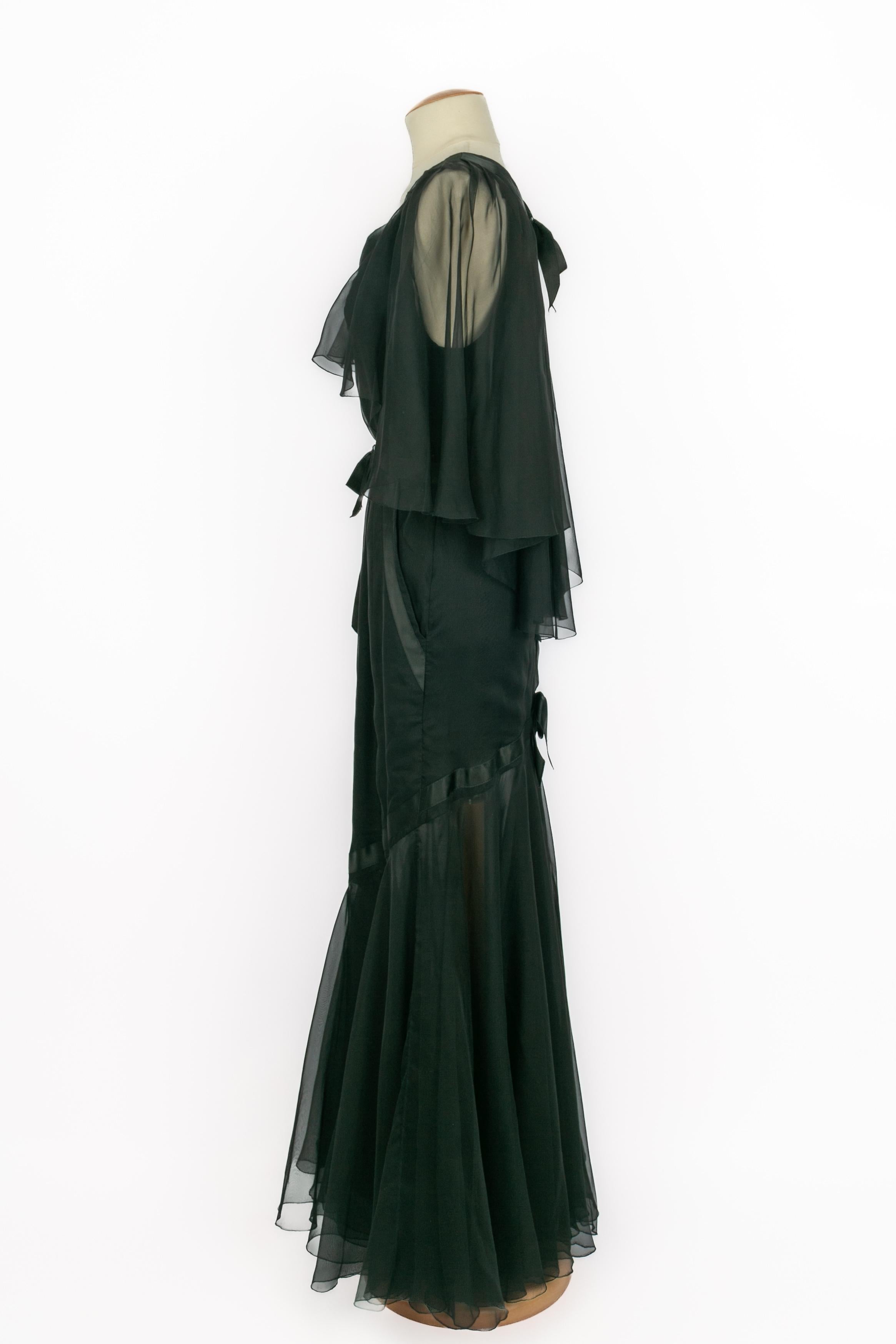 Abito in seta Chanel anni '90 in vendita 4