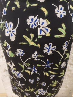 Chanel silk flower dress