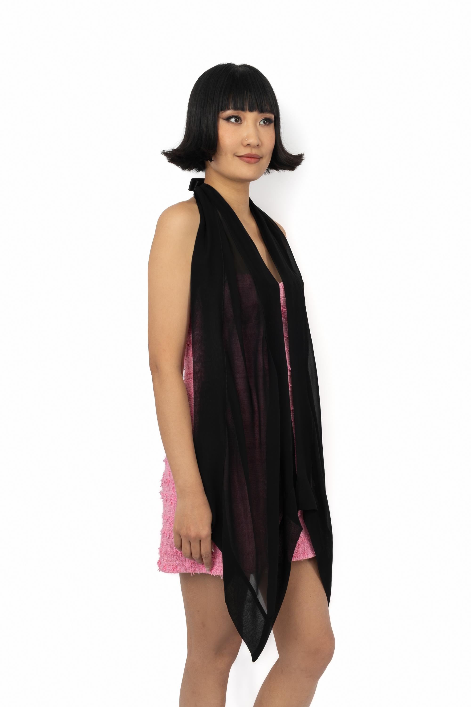 De las mujeres Chanel silk foulard en venta