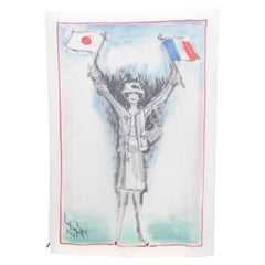 Chanel silk foulard
