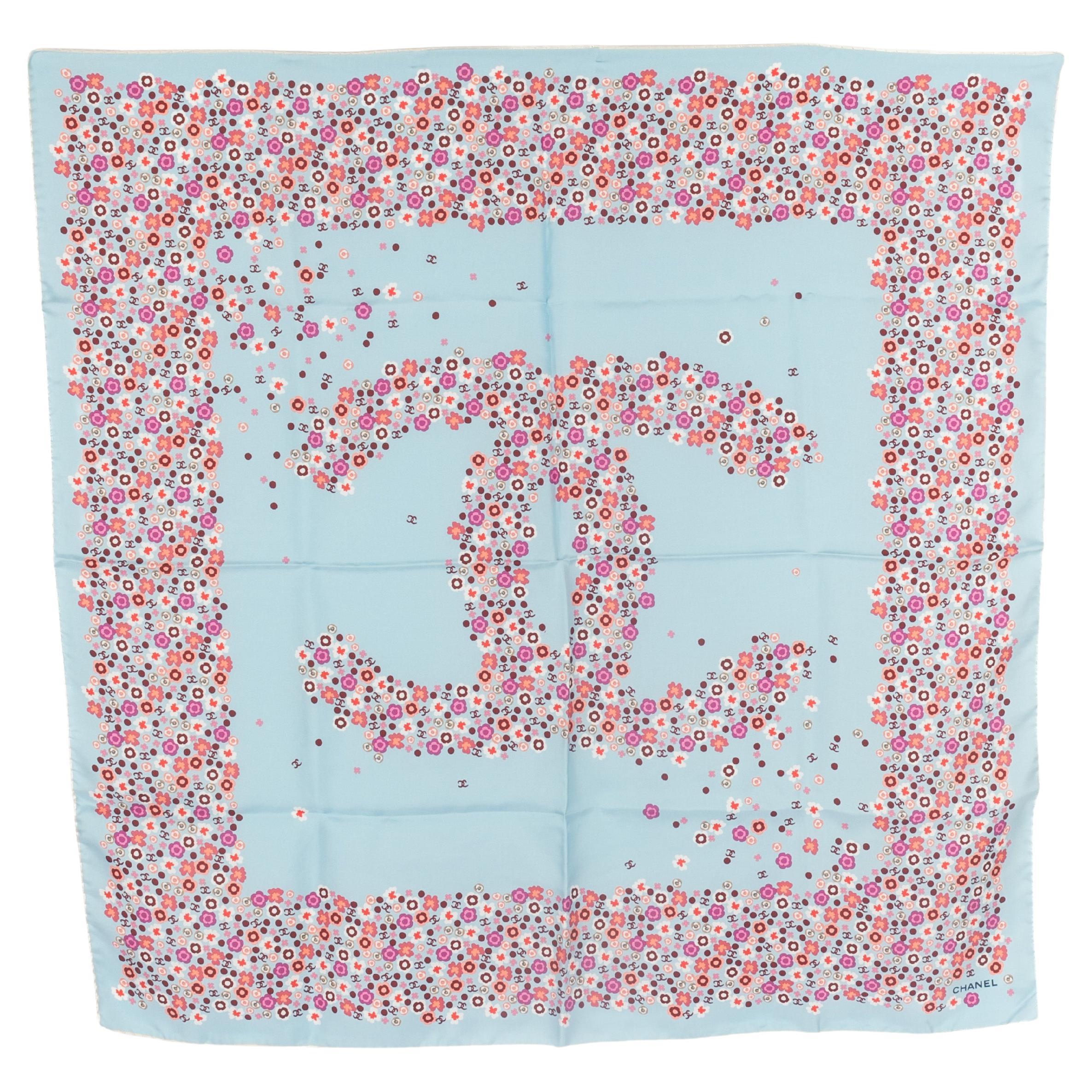 Chanel silk foulard