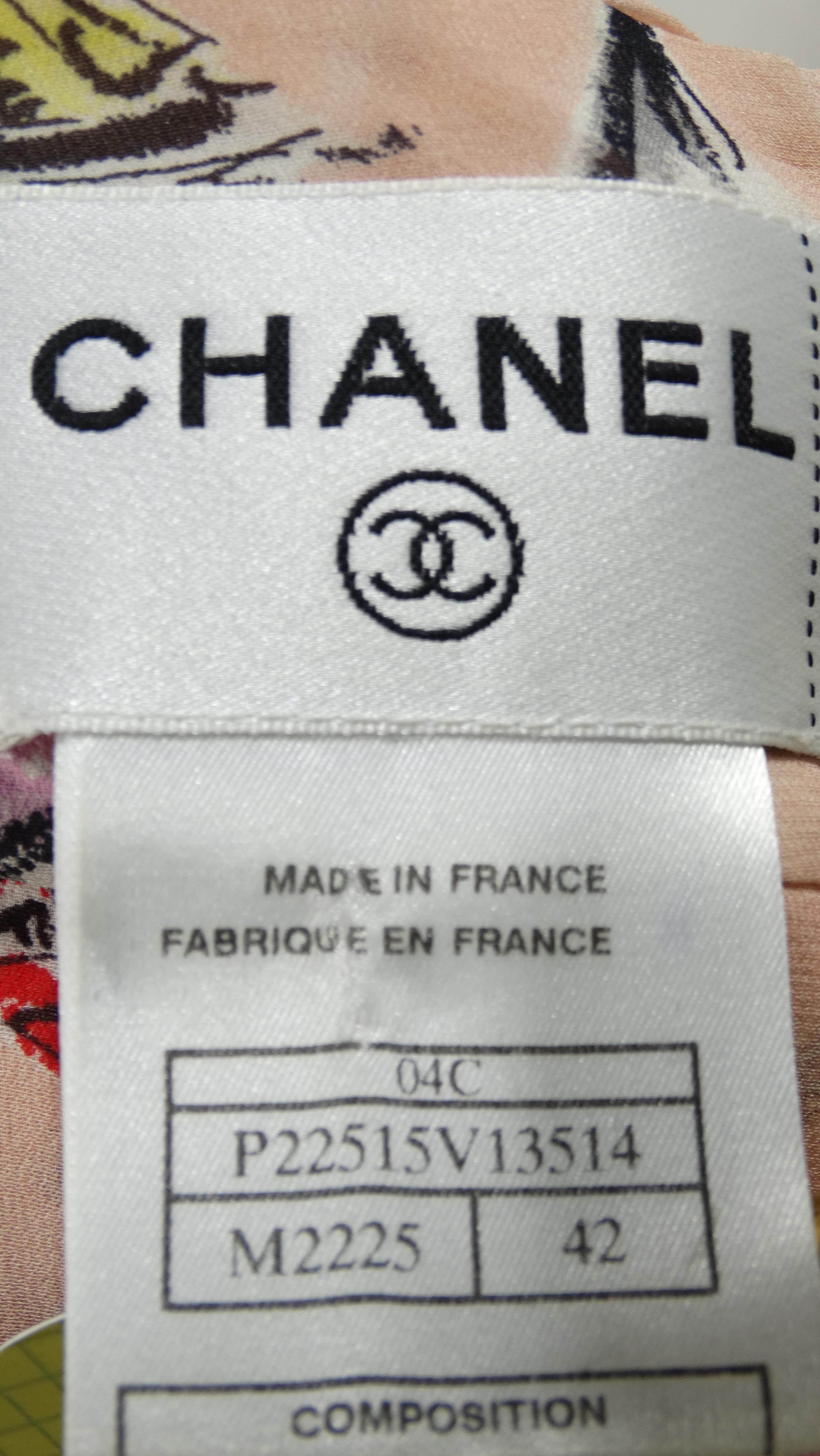 Chanel Silk Ice Cream Sundae Dress 5