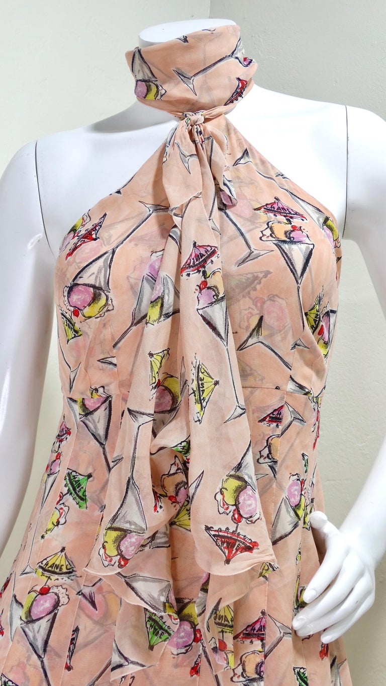 Chanel Silk Ice Cream Sundae Dress Chanel Silk Ice Cream Sundae Dress