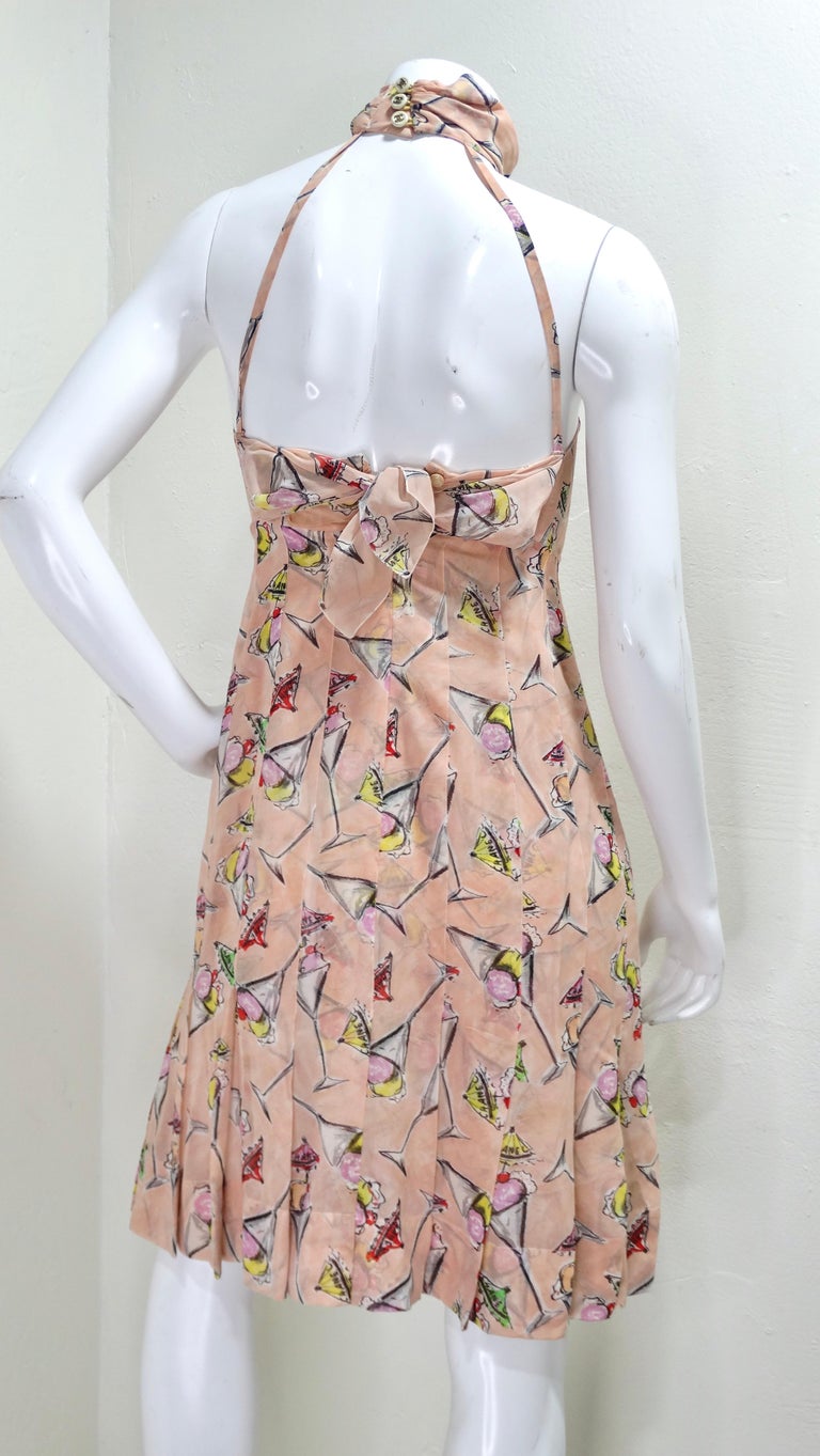 Chanel Silk Ice Cream Sundae Dress
