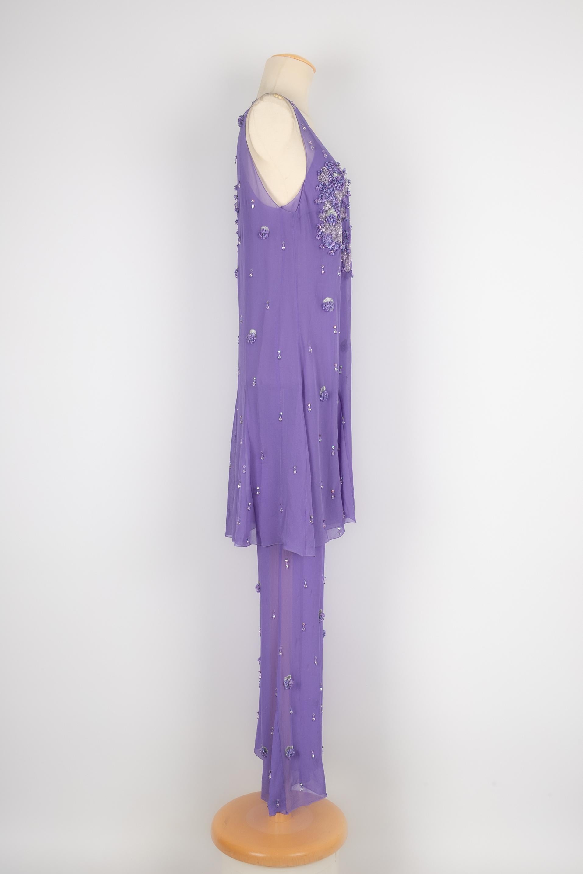 Women's Chanel silk jumpsuit