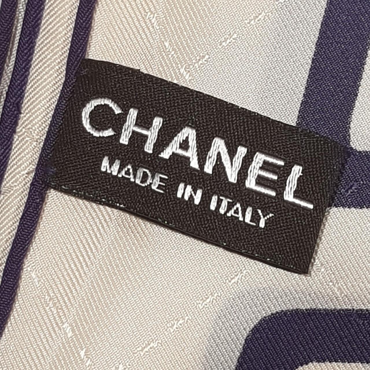 Women's Chanel Silk Motifs Scarf