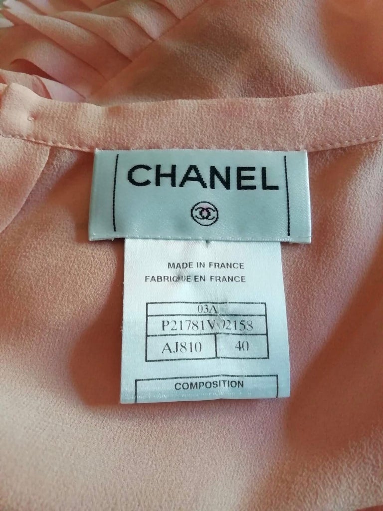T-shirt Chanel Pink size 40 FR in Cotton - 35503718