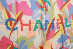Chanel silk scarf