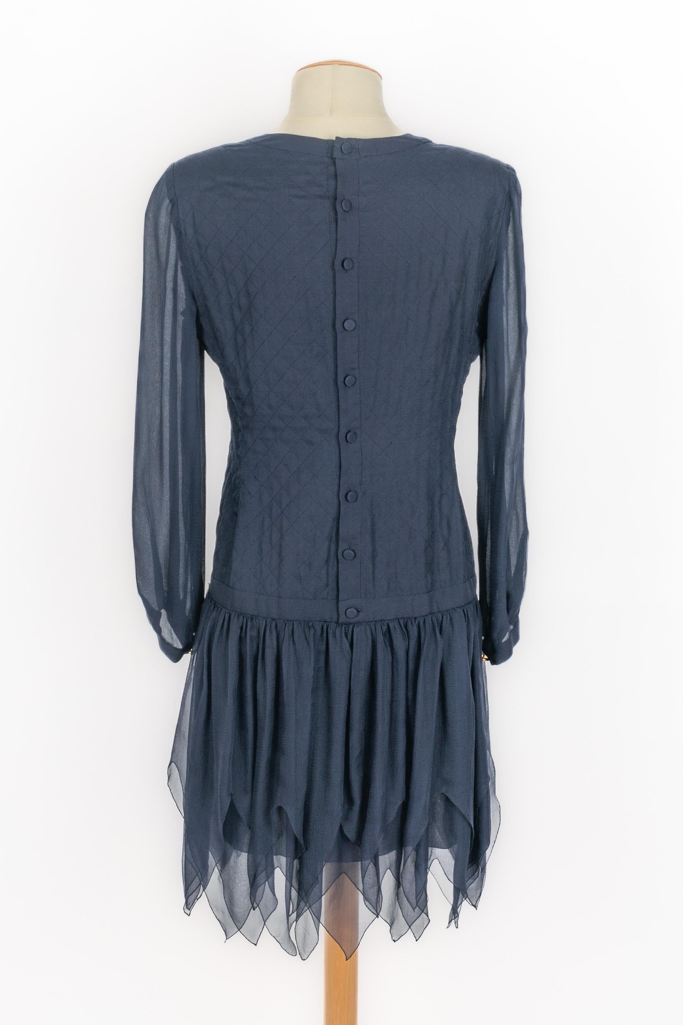Women's Chanel silk set Haute Couture For Sale