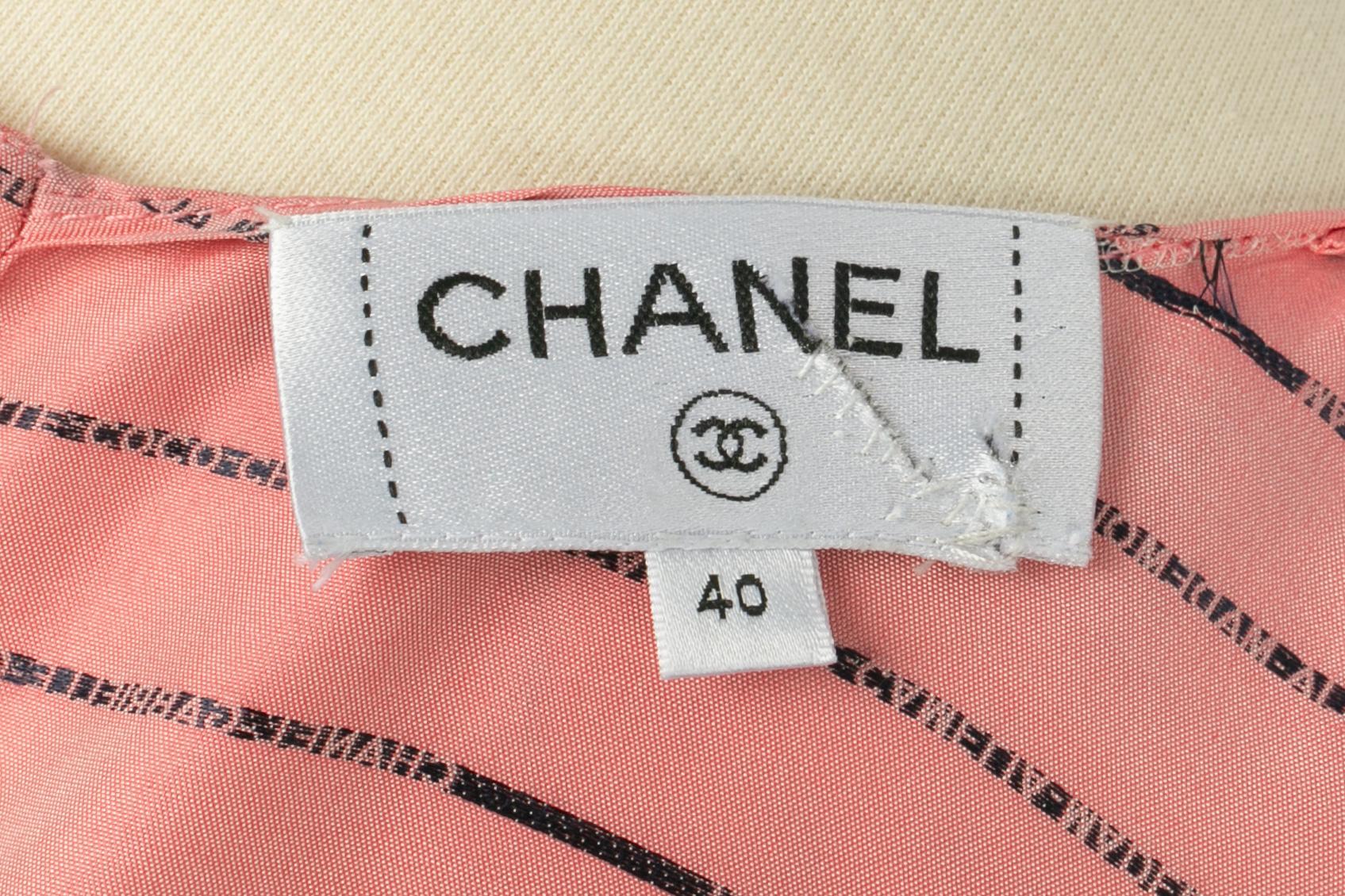 Chanel Seidenhemd im Angebot 3