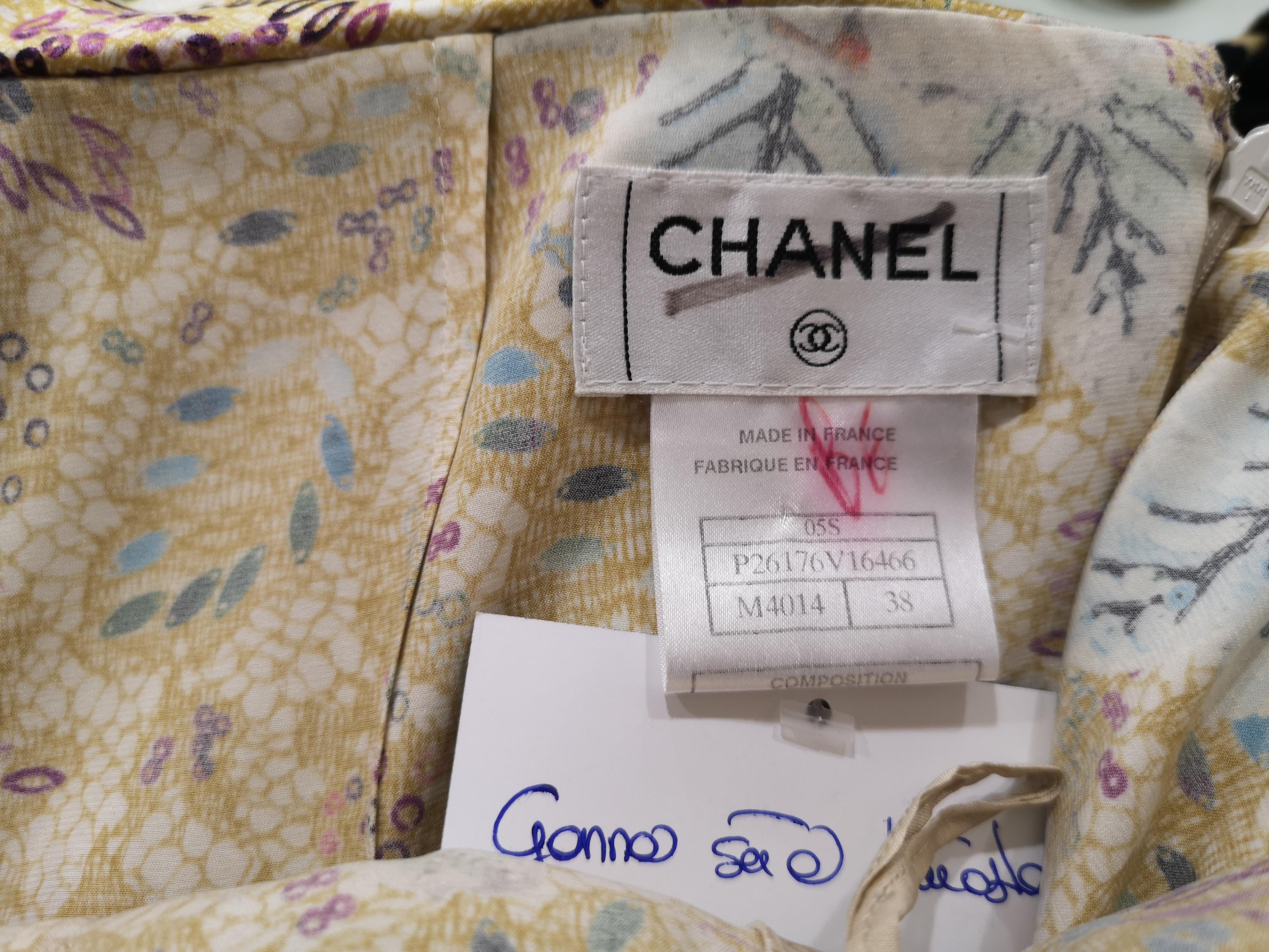 Chanel silk Skirt 8