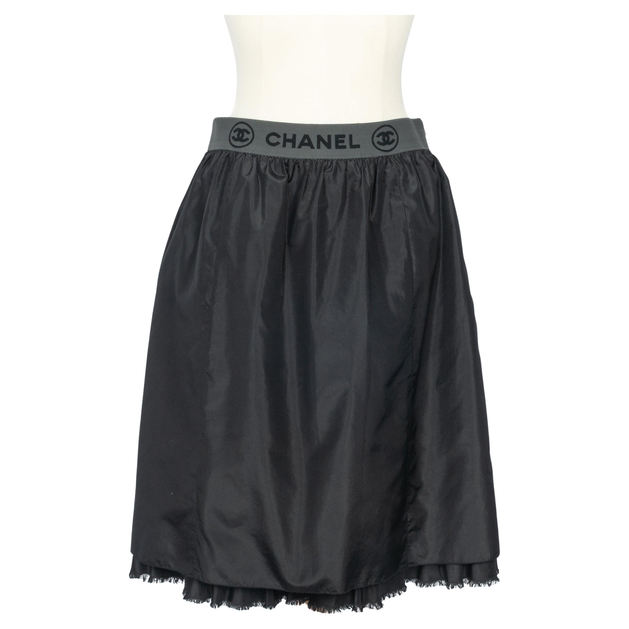Chanel silk skirt Spring 2006